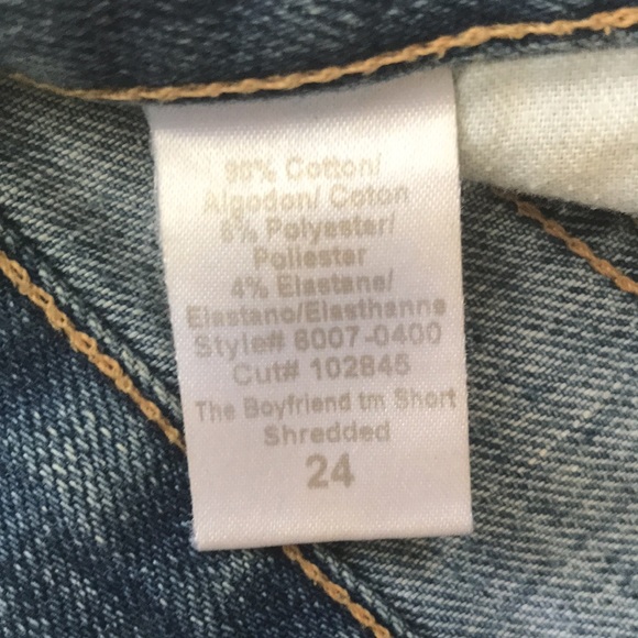 CURRENT/ELLIOTT Boyfriend Jean Shorts - Picture 6 of 7